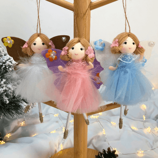 Embrace the Magic of Handmade Butterfly Fairy Ornaments for the Holiday Season