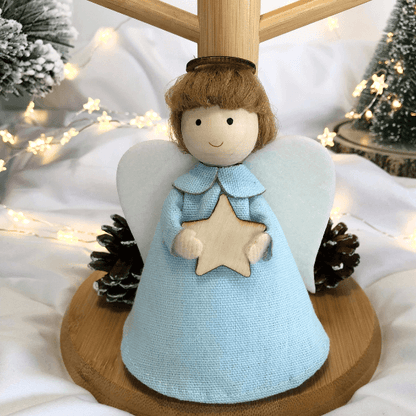 Handmade Guardian Angel Ornaments and Angel Tree Toppers