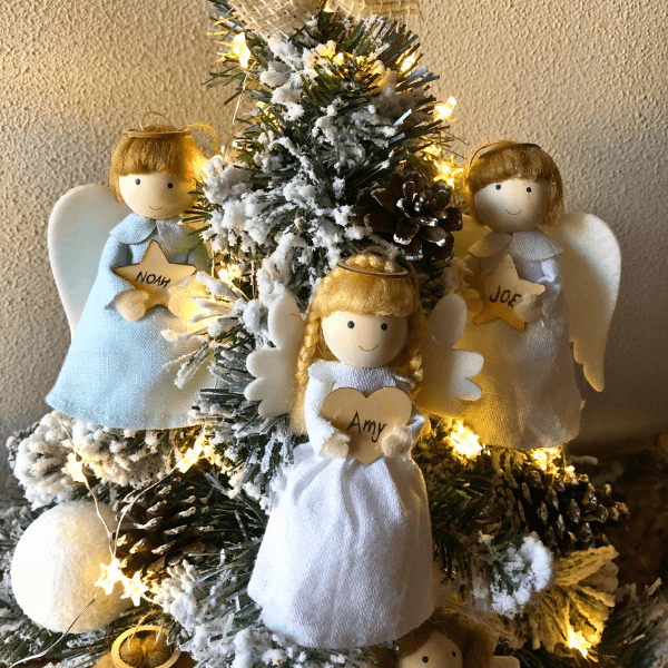 NEW Handmade Guardian Angel Ornaments