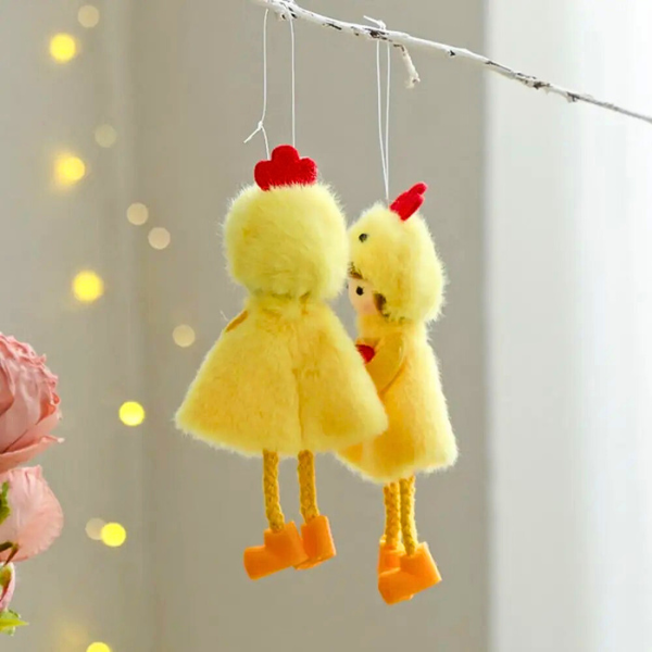 Easter Chick Ornaments