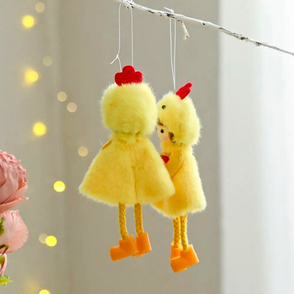 Easter Chick Ornaments