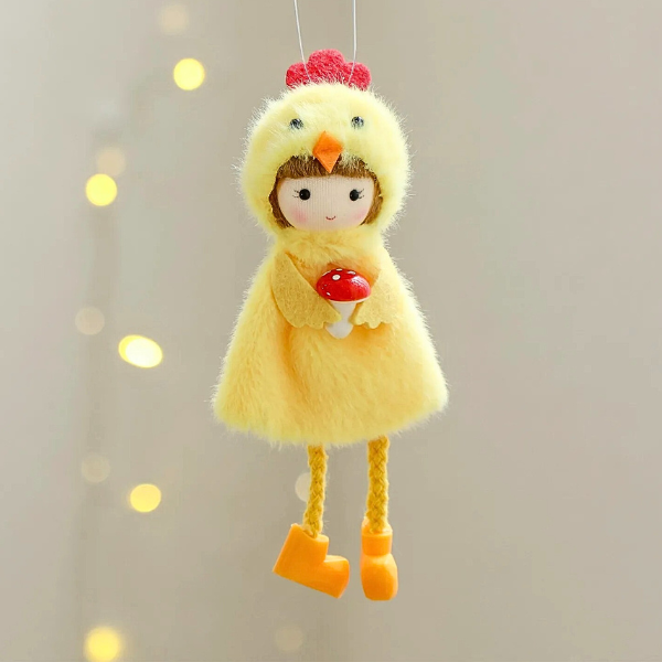 Easter Chick Ornaments