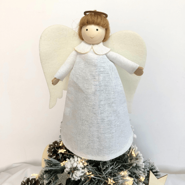 Handmade Angel Christmas Tree Topper