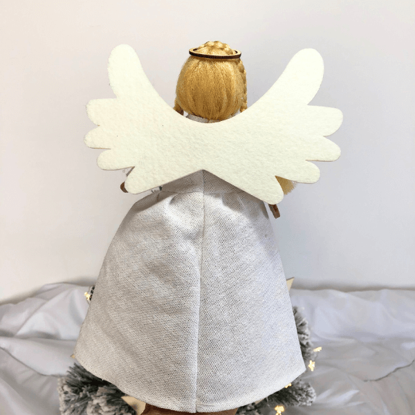 Handmade Angel Christmas Tree Topper