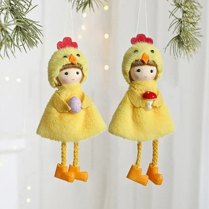 Easter Chick Ornaments