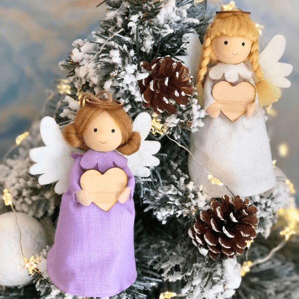 NEW Handmade Guardian Angel Ornaments