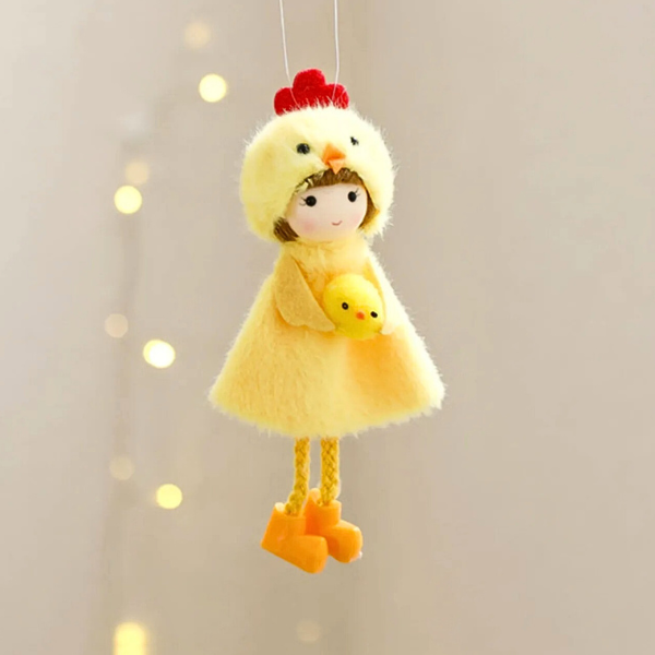 Easter Chick Ornaments