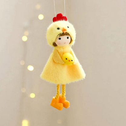 Easter Chick Ornaments