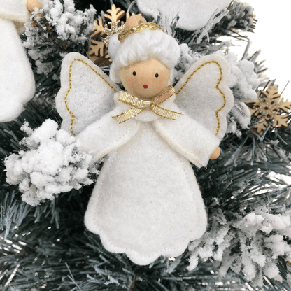 Handmade Guardian Angel Ornaments and Angel Tree Toppers