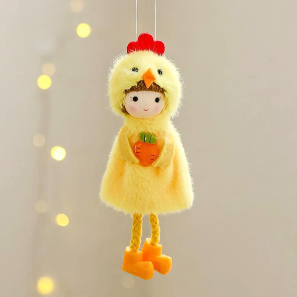 Easter Chick Ornaments