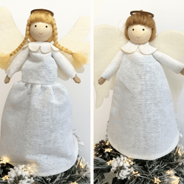 Handmade Angel Christmas Tree Topper