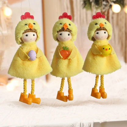 Easter Chick Ornaments