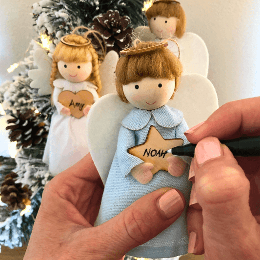 Handmade Guardian Angel For Personalization