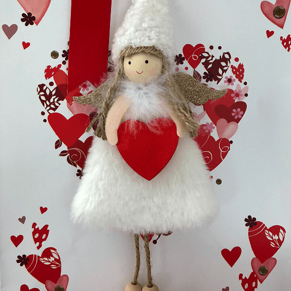 Handmade Valentine's Dolls