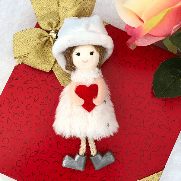 Handmade Valentine's Dolls