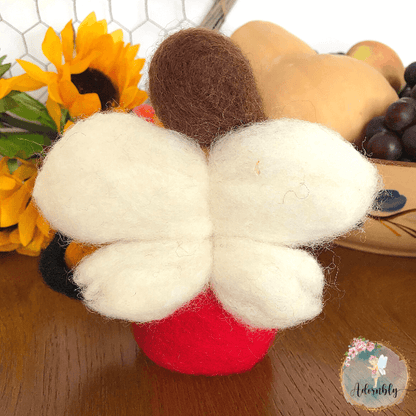 Handmade Wool Felt Angels Fairies