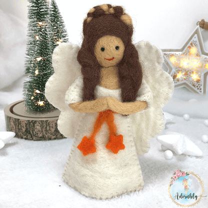 Handmade Wool Felt Angels