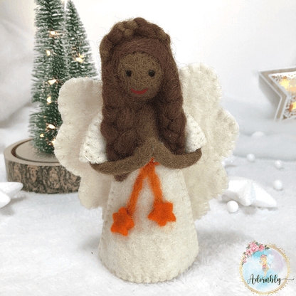 Handmade Wool Felt Angels