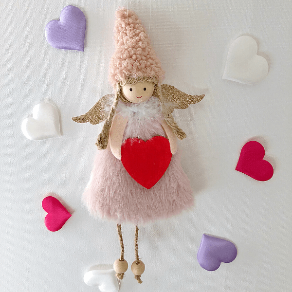 Handmade Valentine's Dolls