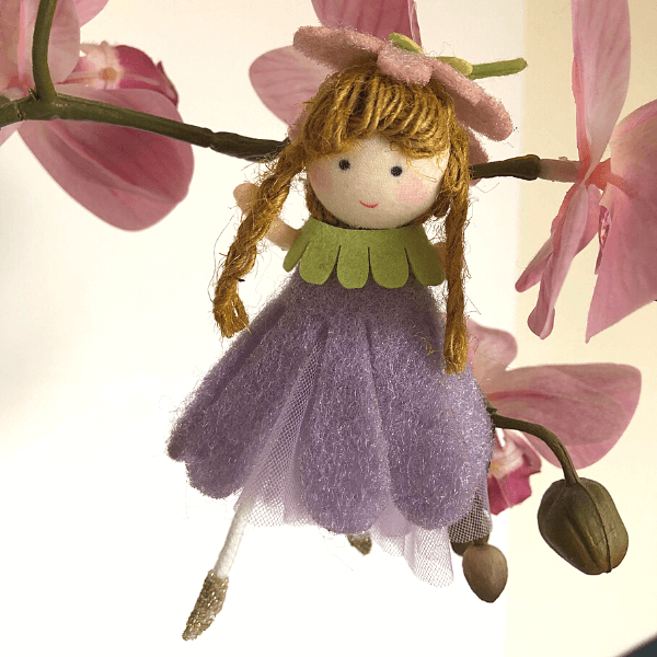 Handmade Flower Doll Ornaments