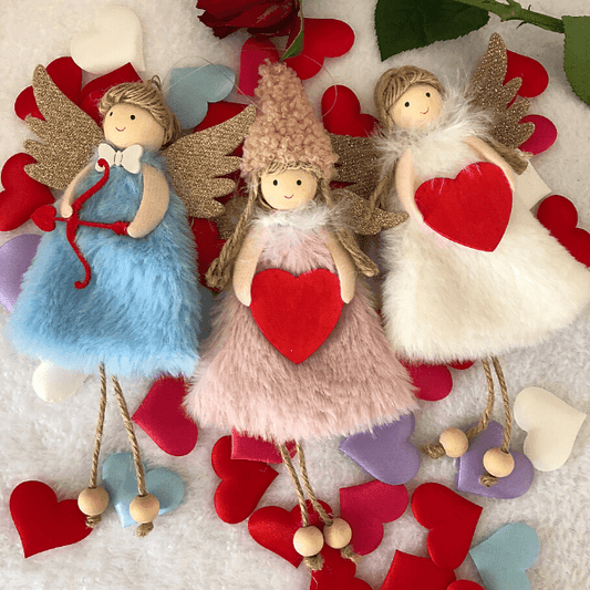 Handmade Valentine's Angels