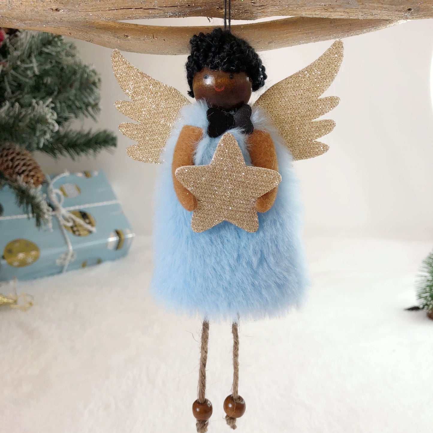 Handmade Christmas Boy Angels