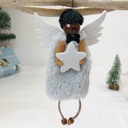 Handmade Christmas Boy Angels