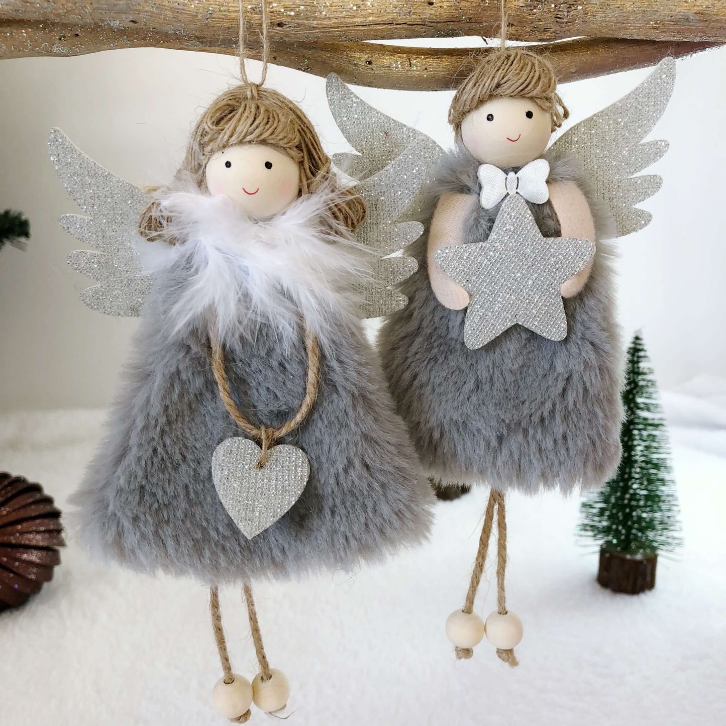 Handmade Christmas Boy Angels