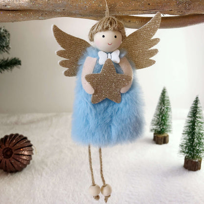 Handmade Christmas Boy Angels