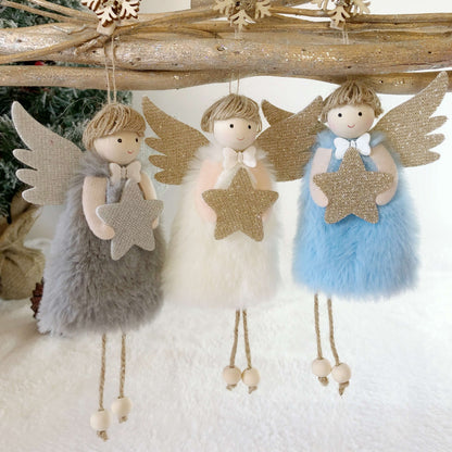 Handmade Christmas Boy Angels